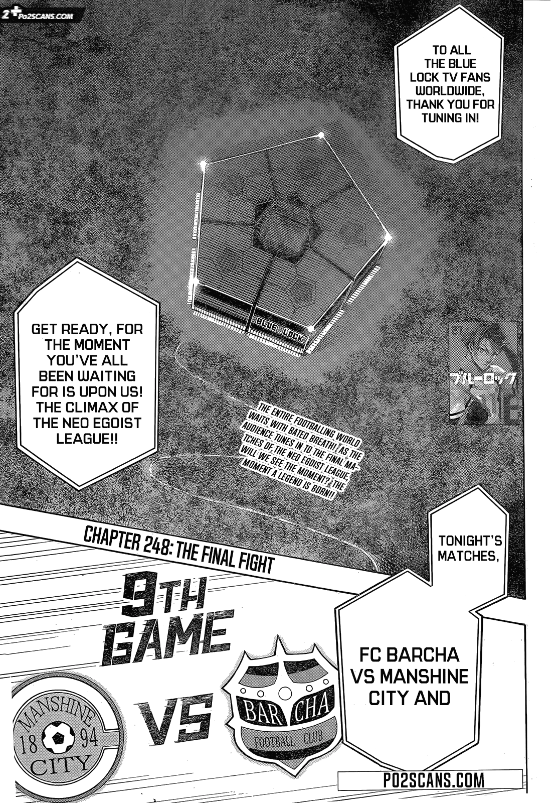 Blue Lock, Chapter 248 image 02